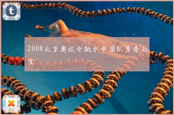 2008北京奥运会跳水中国队勇夺七金