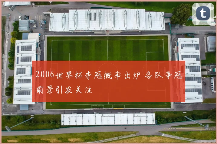 2006世界杯夺冠概率出炉 各队争冠前景引发关注